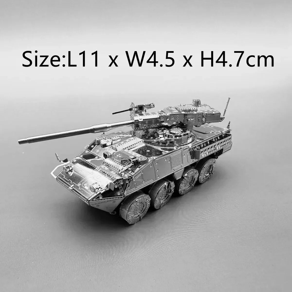 3D  armored vehicle Tank Puzzel Model Assembly  DIY